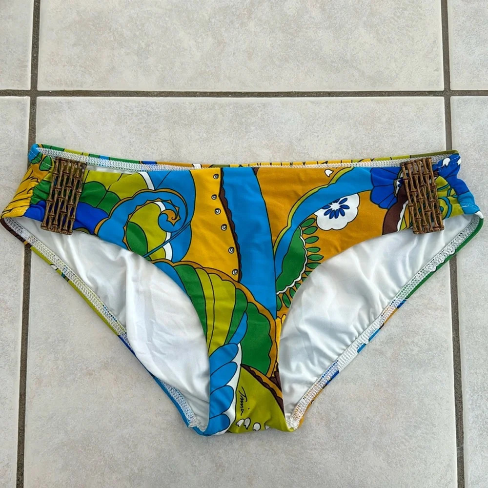 Trina Turk Floral Bamboo Charm Bikini Bottoms